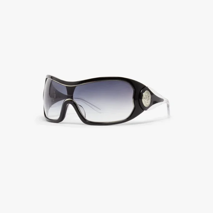 Sonnenbrille „Black Outline Shield“ Sonnenbrille „Black Outline Shield“