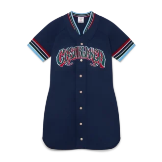 Strick-Baseball-Kleid