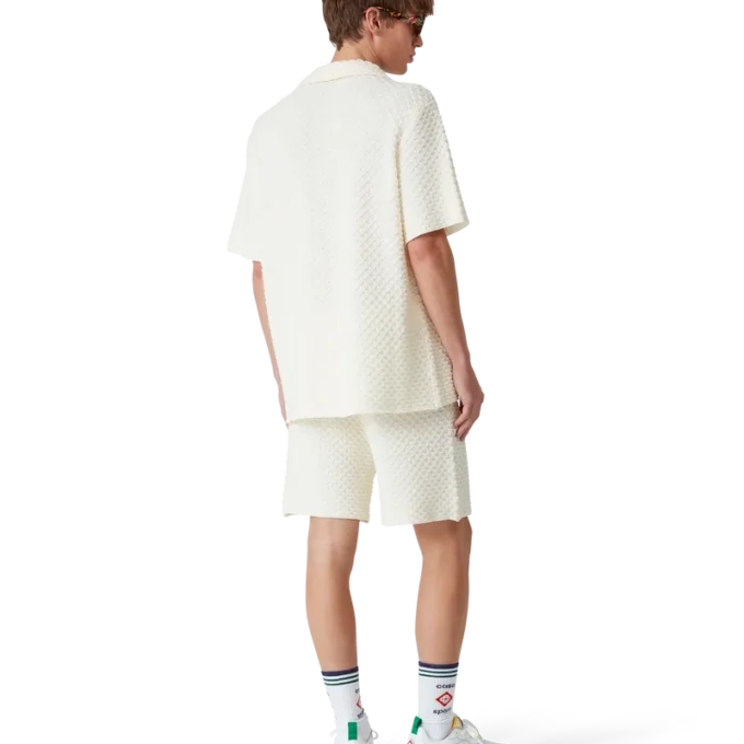 Strick-Shorts mit Struktur Strick-Shorts mit Struktur