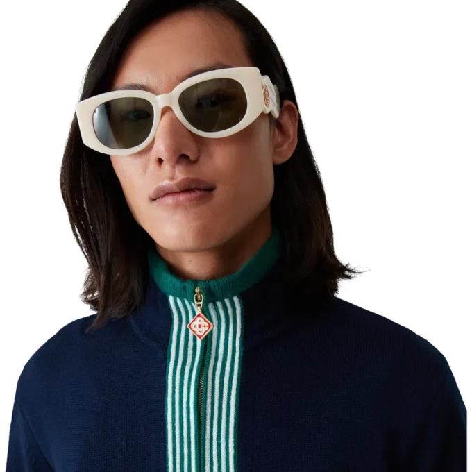 Strick-Tennis-Trainingsjacke Strick-Tennis-Trainingsjacke