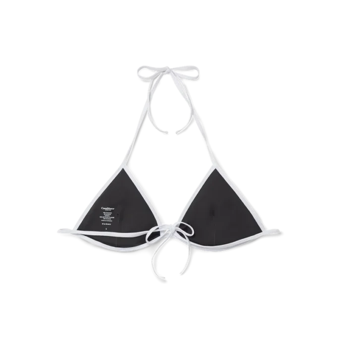 Strukturiertes Bikini-Oberteil