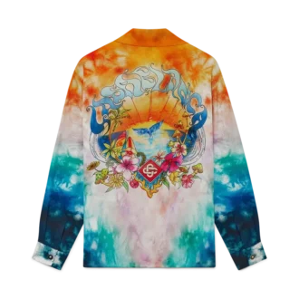 Surf Trip Langarm-Seidenhemd | Casablanca Paris