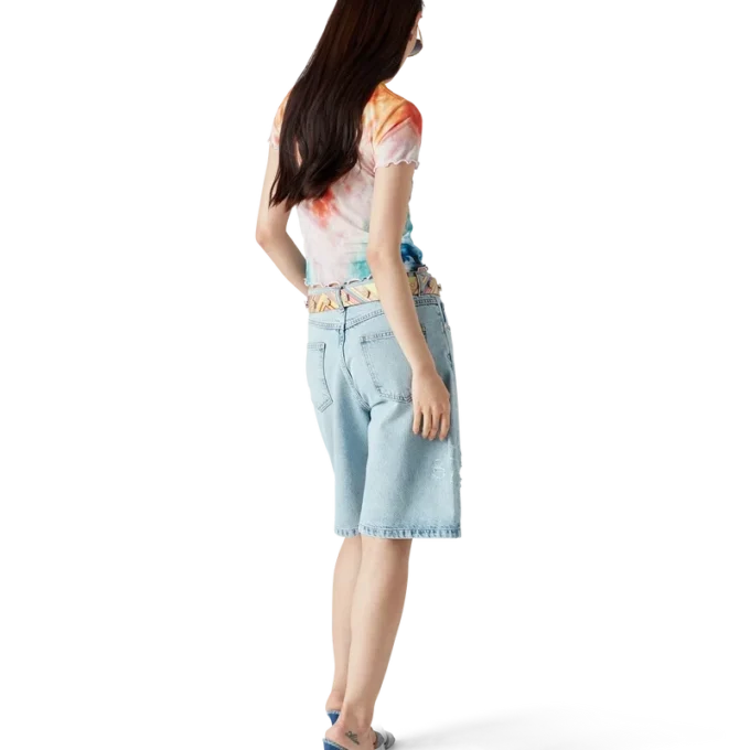 Surf Trip Tie-Dye-Mesh-T-Shirt Surf Trip Tie-Dye-Mesh-T-Shirt