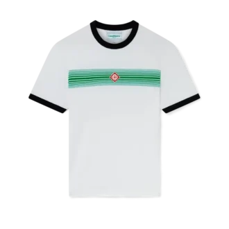 T-Shirt mit Ringer-Schnitt und Farbverlauf