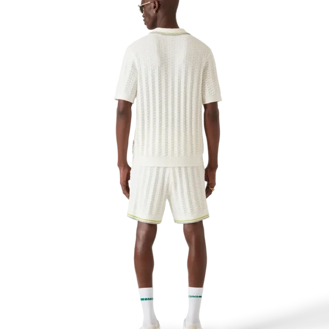 Tennis-Bouclé-Poloshirt