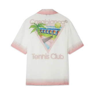 Tennis Club Icon Kurzarm-Seidenhemd