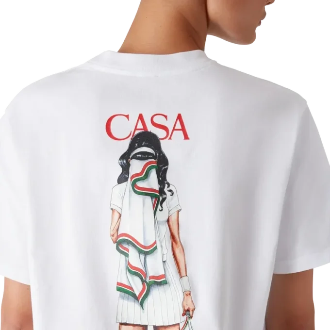 Tennis Girl Kurzarm-T-Shirt