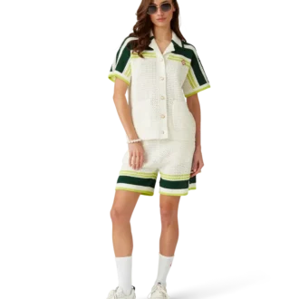 Tennis-Häkel-Shorts