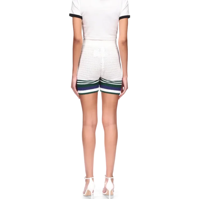 Tennis-Häkel-Shorts