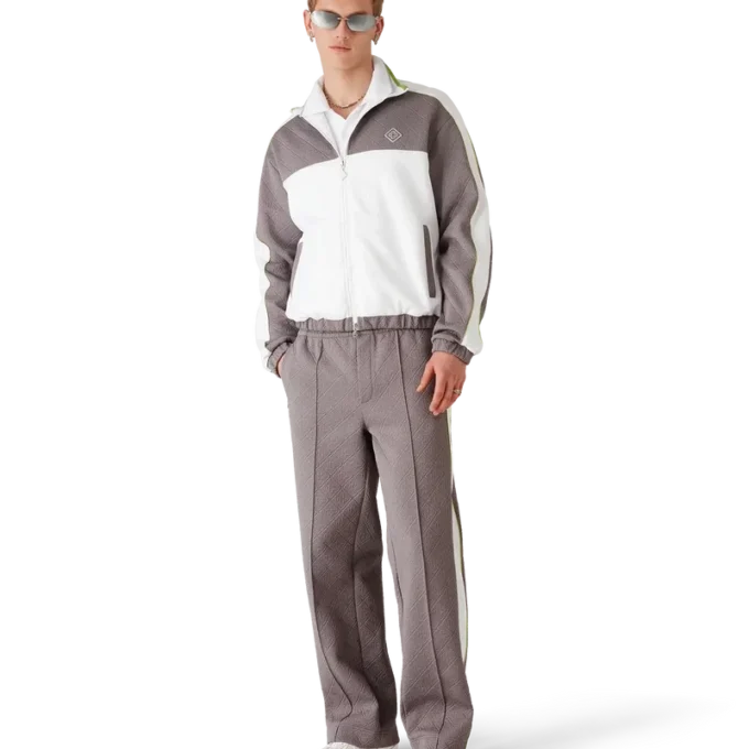 Tennis-Jacquard-Jogginghose