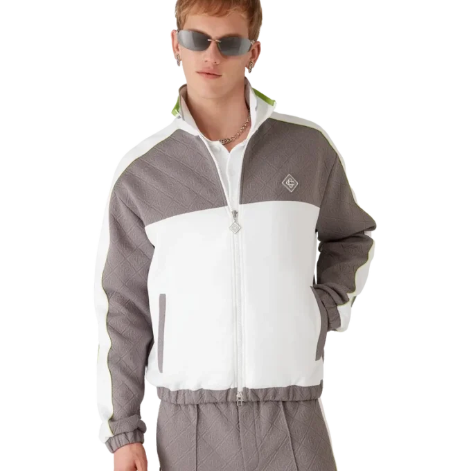 Tennis-Jacquard-Trainingsjacke