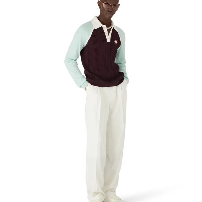 Tennis-Langarm-Poloshirt Tennis-Langarm-Poloshirt