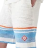 Tennis-Shorts aus gehäkelter Baumwolle