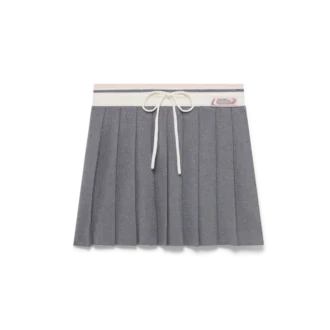 Tennisrock aus Merinostrick