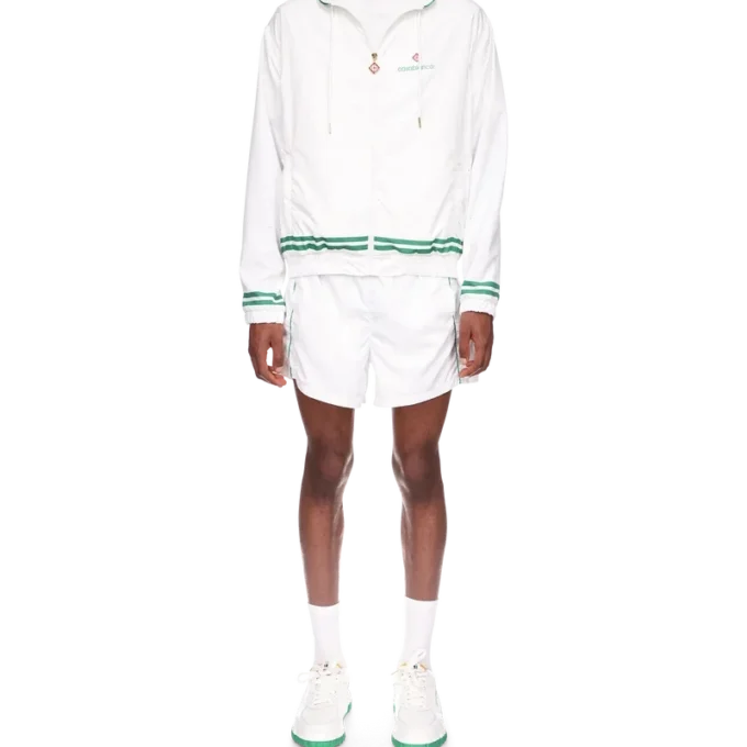 Trainingsjacke mit Laserdetails