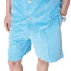 Velours-Streifen-Shorts