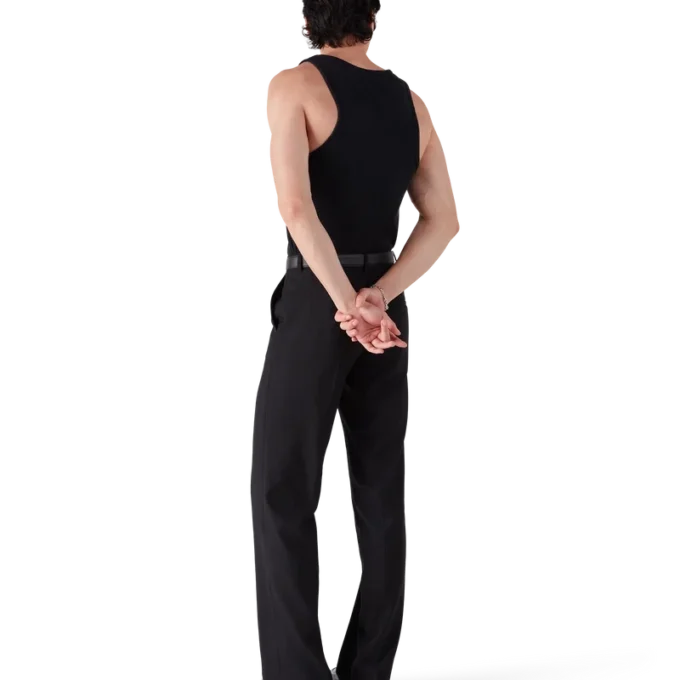 Verwaschenes geripptes Tanktop