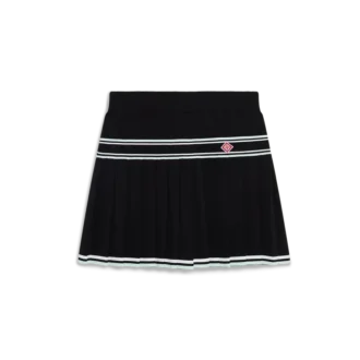 Viskose-Plissee-Minirock