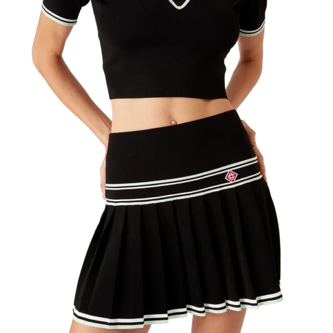 Viskose-Plissee-Minirock Viskose-Plissee-Minirock