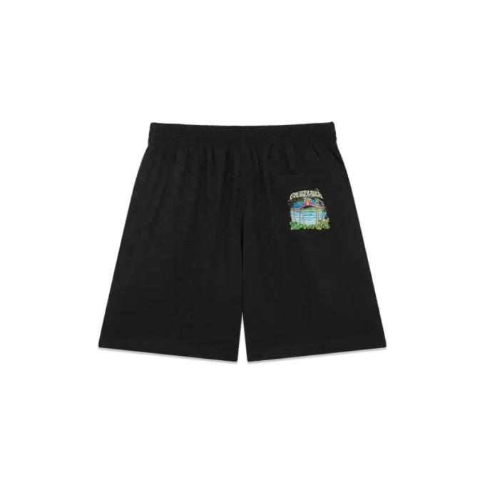 Volcano Jacquard-Seidenshorts