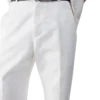 Weiße Chino-Hose mit Monogramm Weiße Chino-Hose mit Monogramm