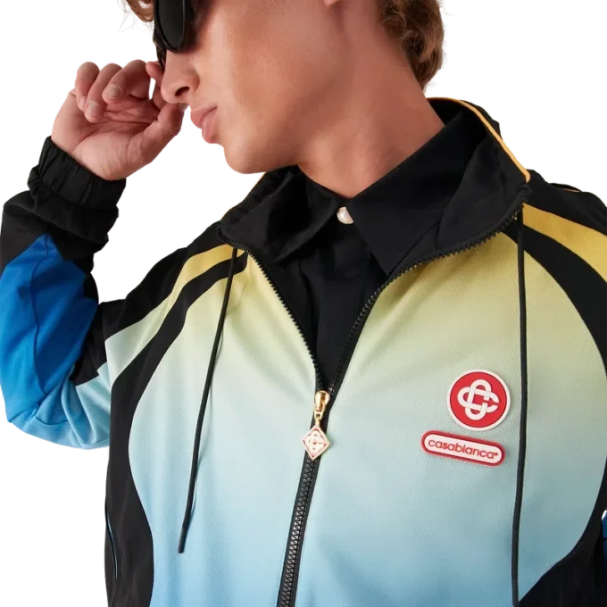 Windjacke mit Farbverlauf Windjacke mit Farbverlauf